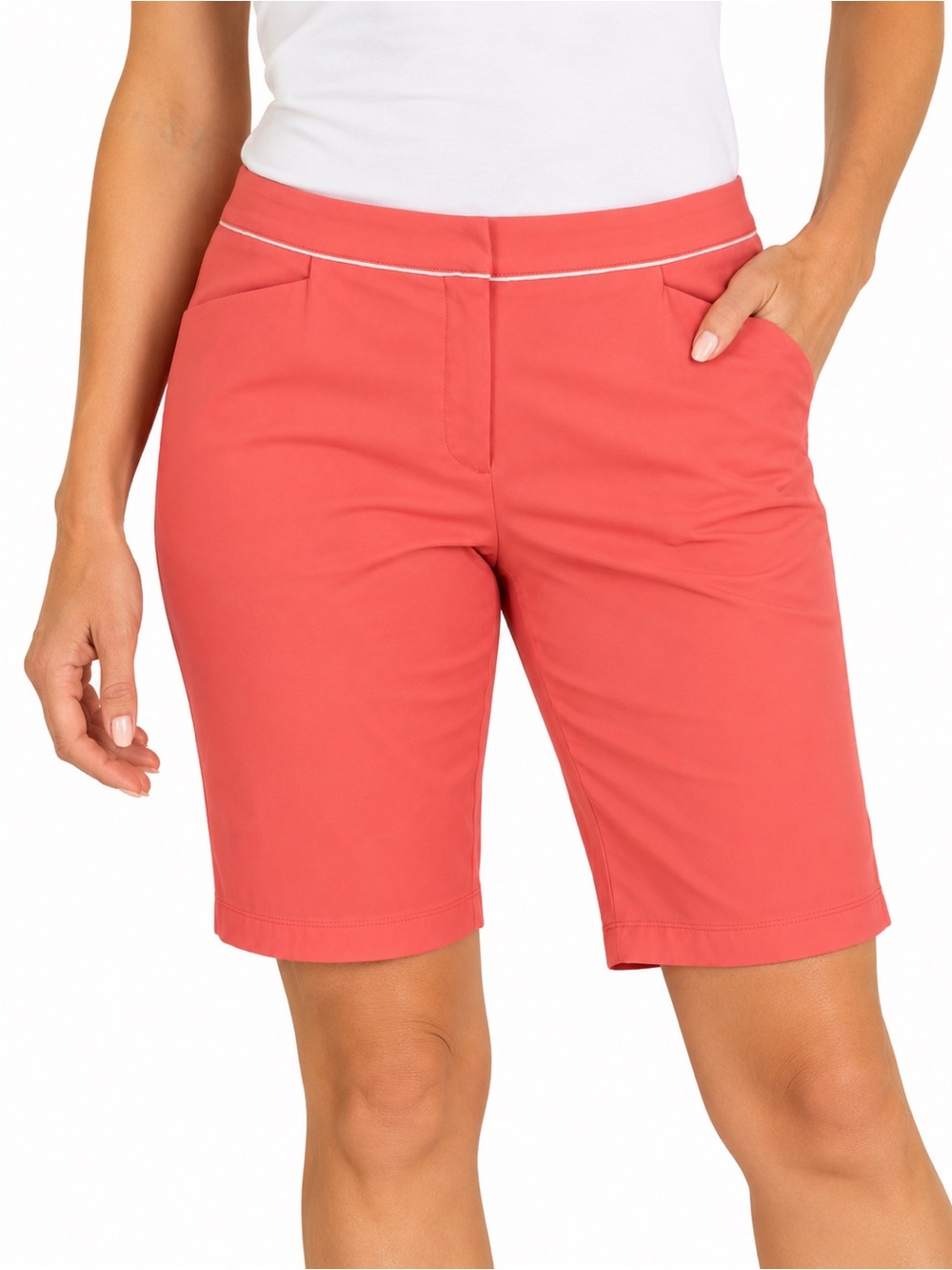 TAIL Women's Coral Tailored Bermuda Shorts Size 10